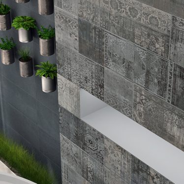 Placi ceramice care par a fi confectionate din catifea